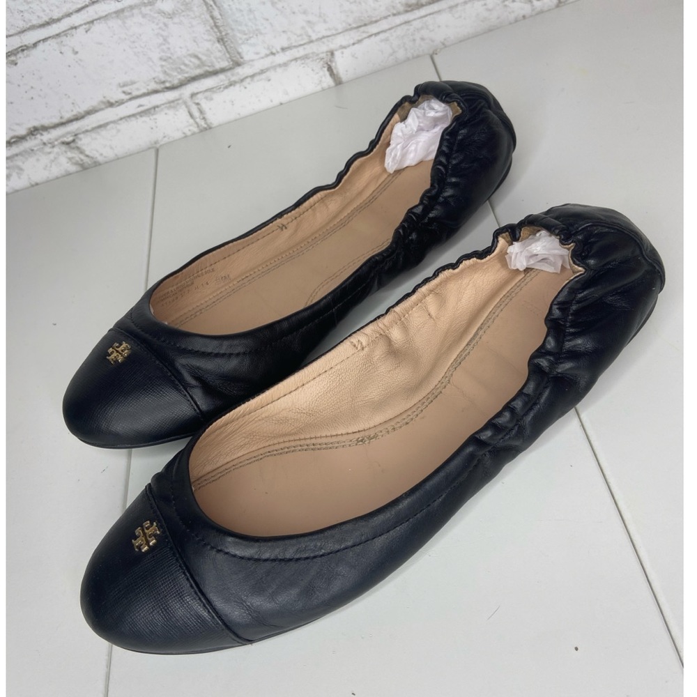Tory Burch York Ballerina Ballet Leather Flats